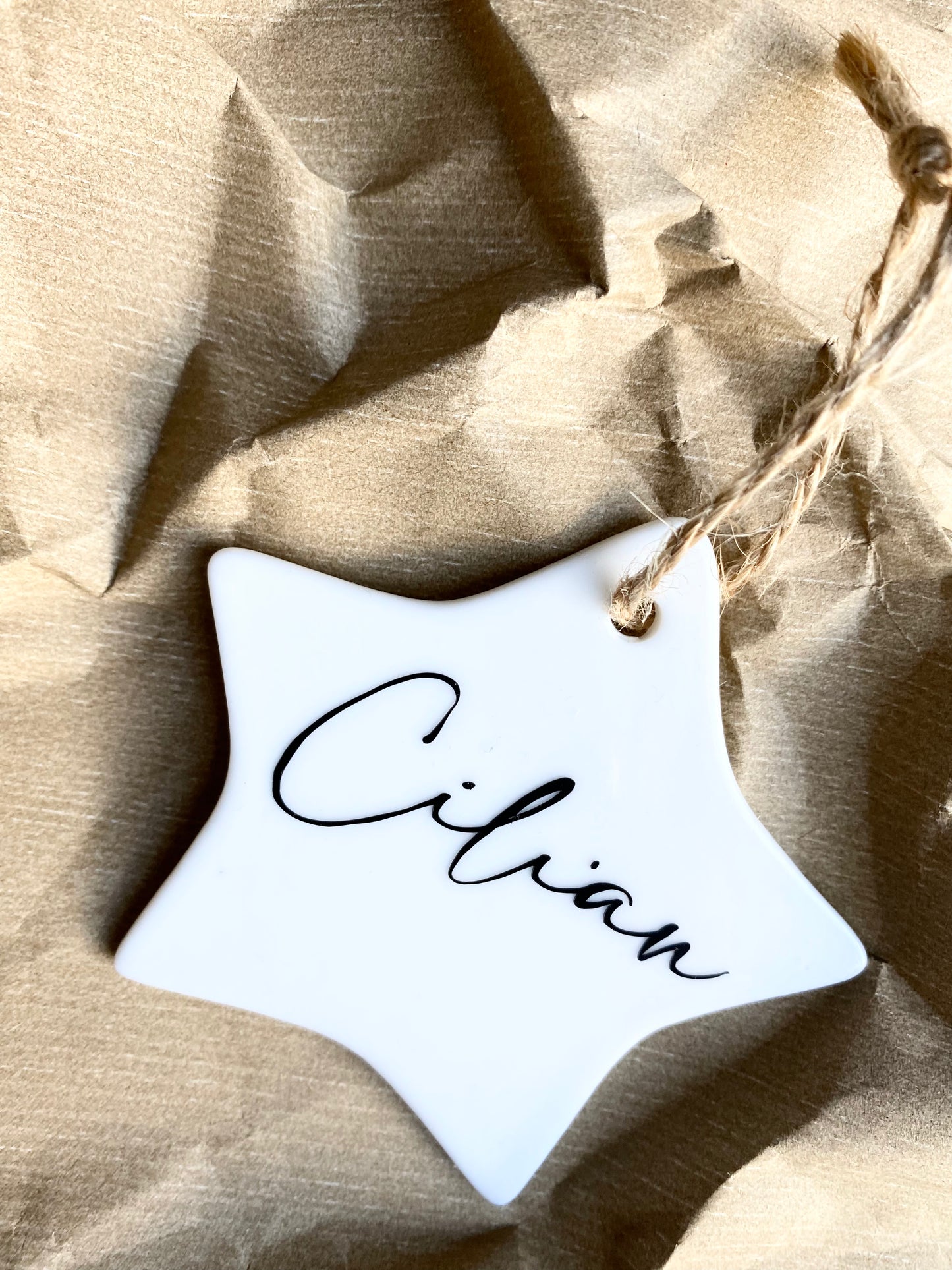 Ceramic Decoration Set, Star