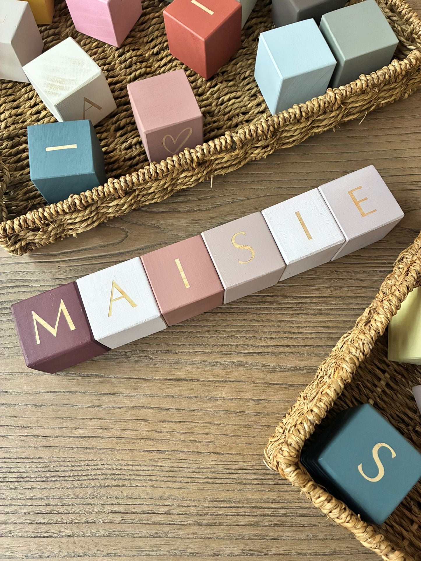 Blocks: Blush Bedroom