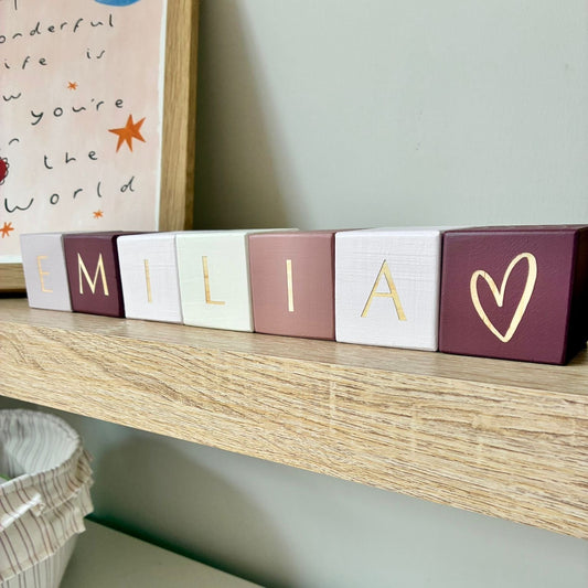 Blocks: Blush Bedroom