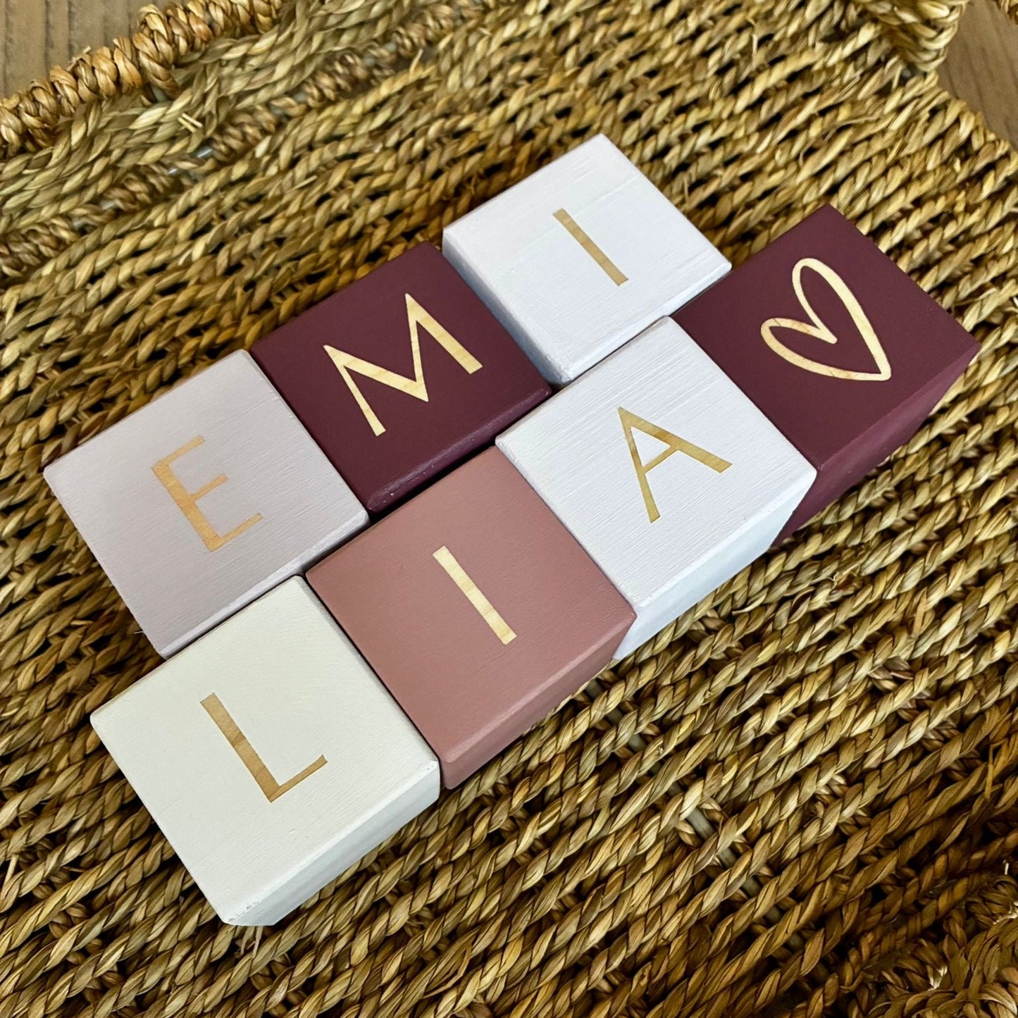 Blocks: Blush Bedroom