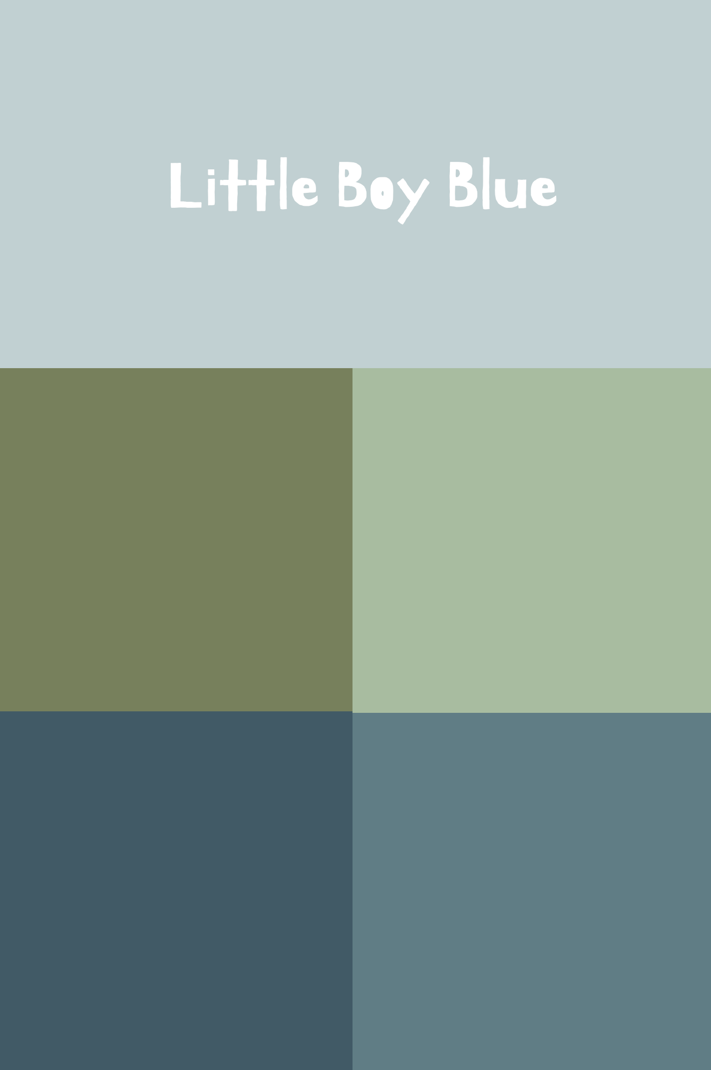 Blocks: Little Boy Blue